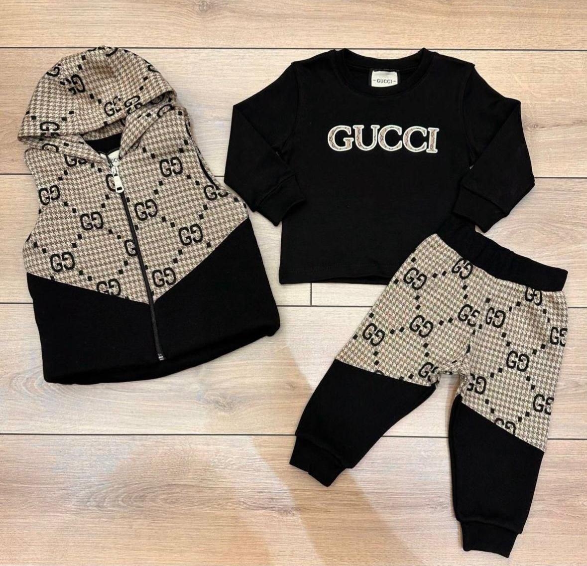 Gucci 3-delige set zwart