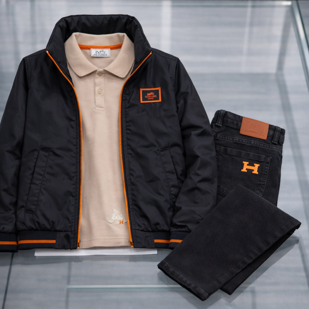 Hermes jasje zwart