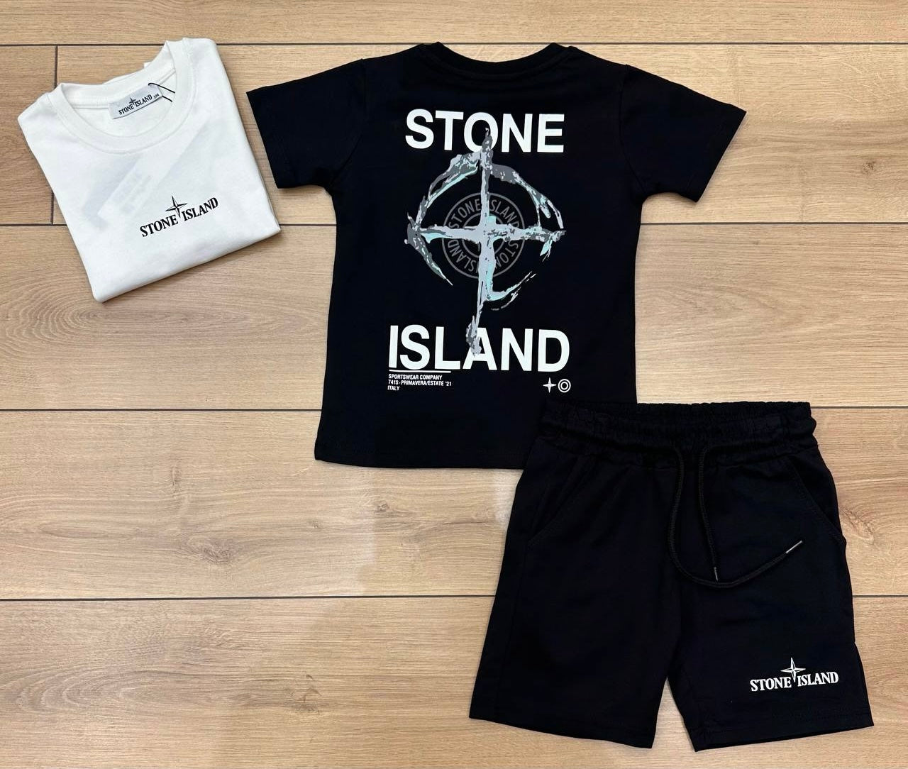Stoneisland zomerset kids zwart