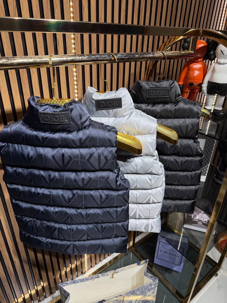 Dior bodywarmer zwart nieuw