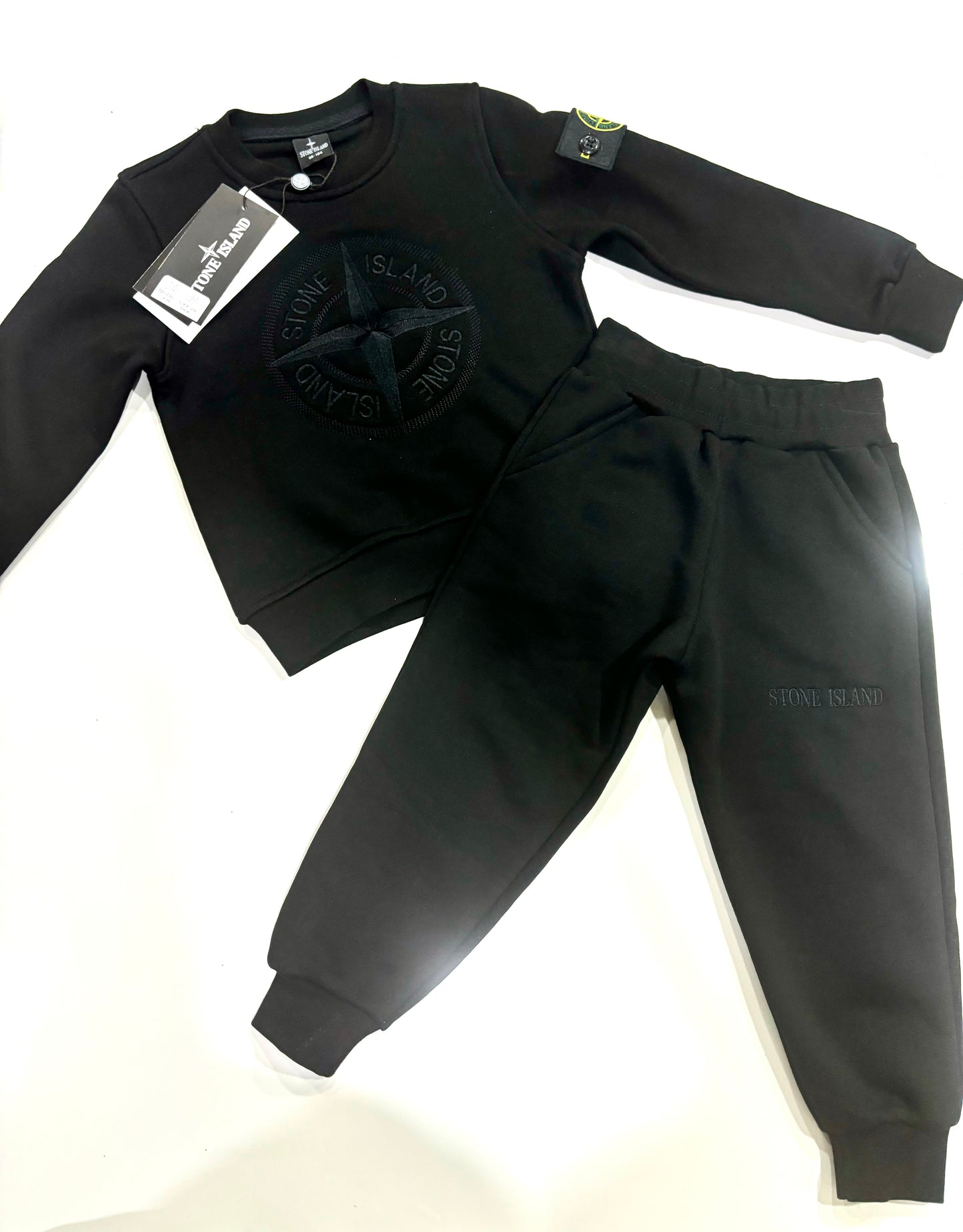 Stone Island trainingspak zwart