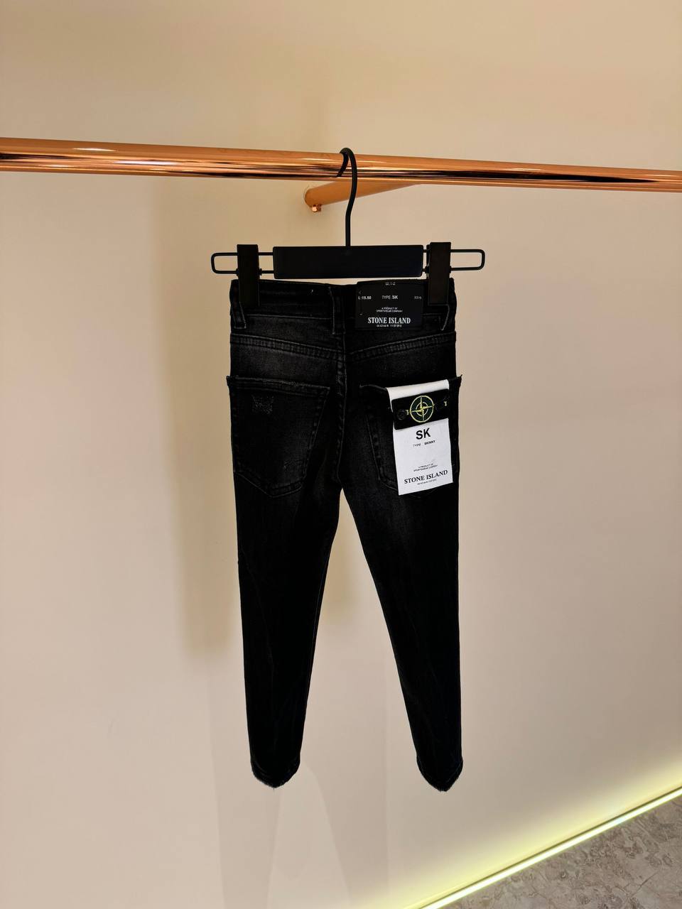 Stoneisland spijkerbroek zwart/grijs