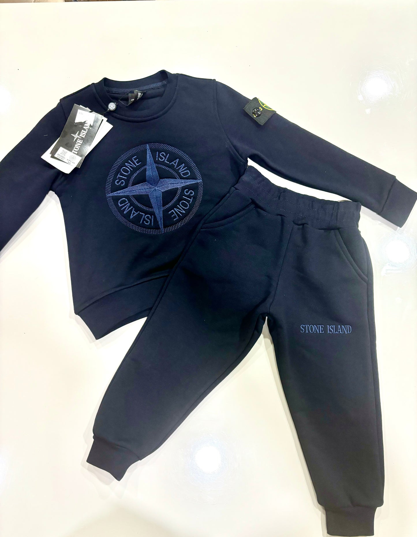 Stone Island trainingspak blauw