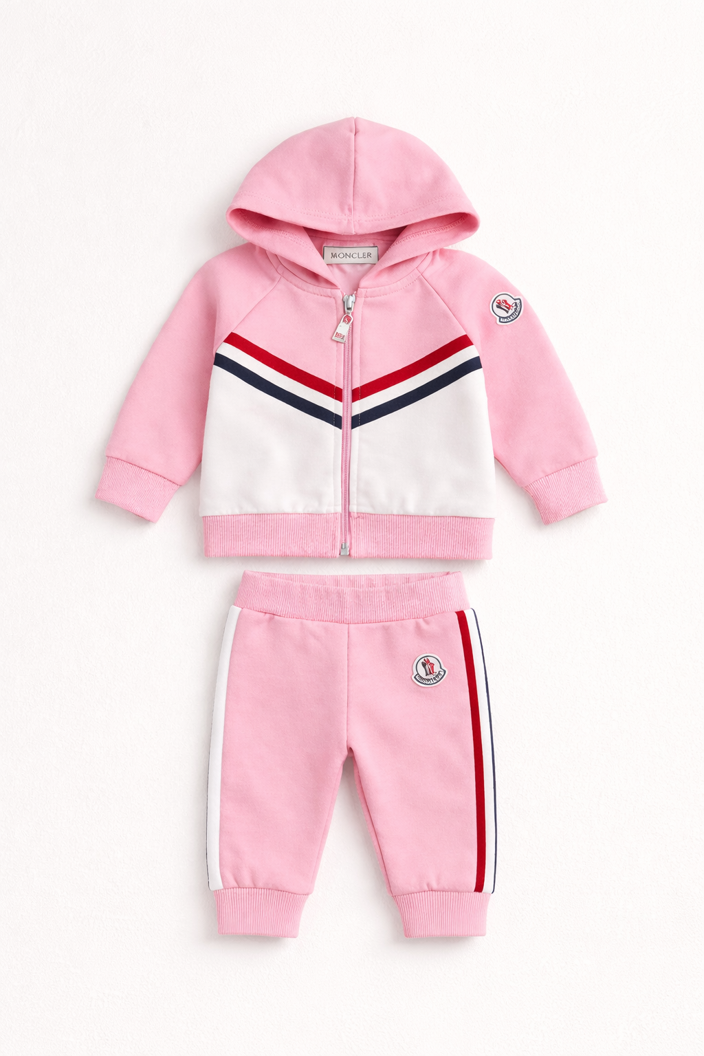 Moncler 2-delige set roze
