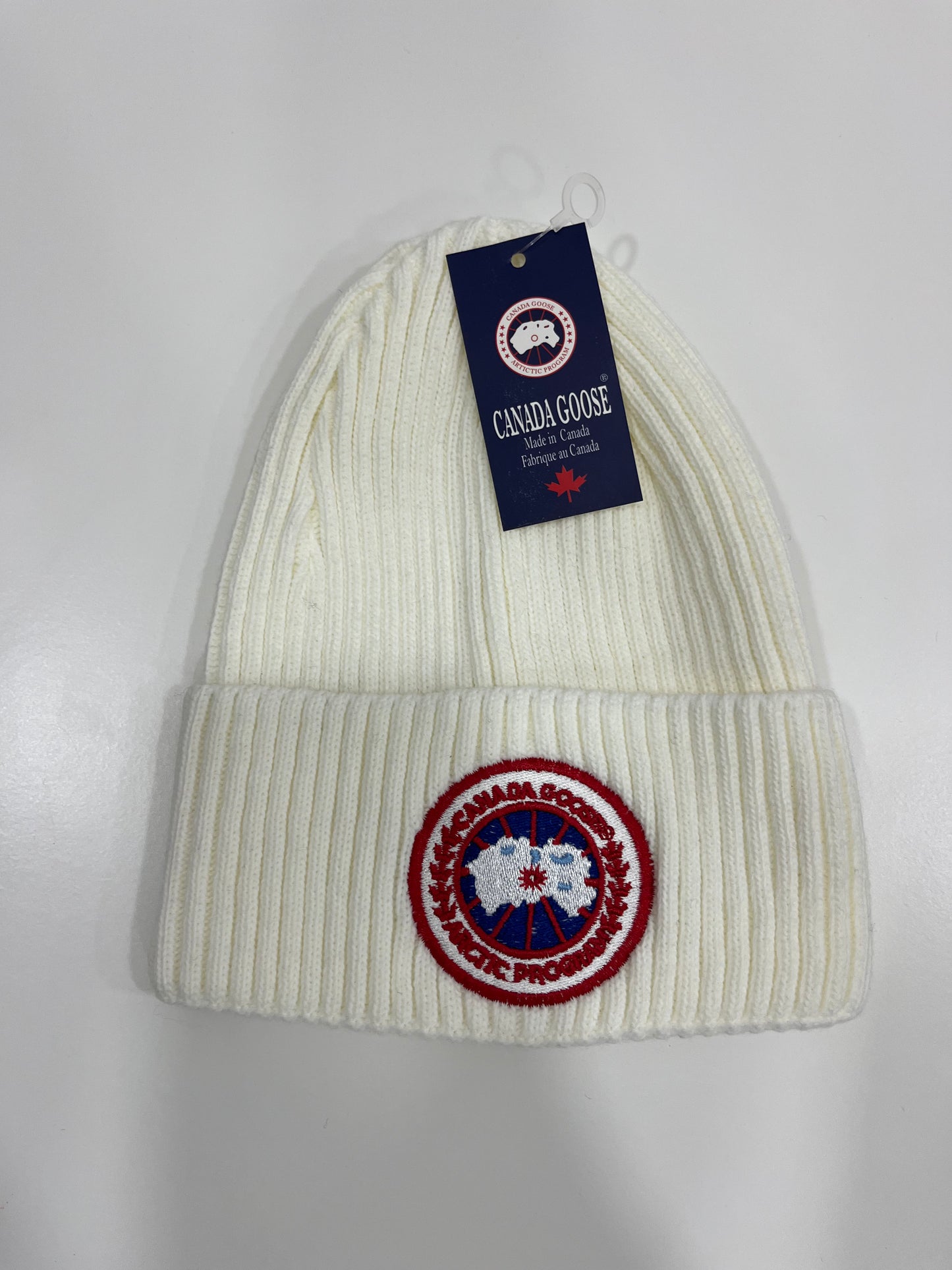 Canada Goose muts wit/creme