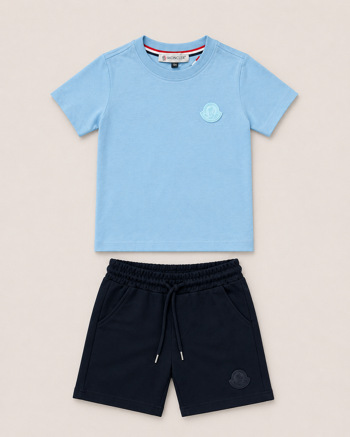 Moncler zomerset kids blauw/zwart