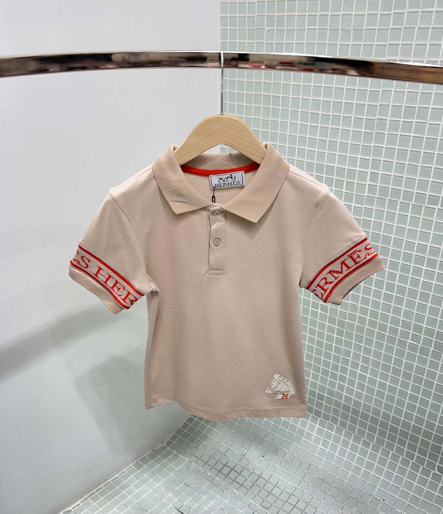 Hermes polo beige