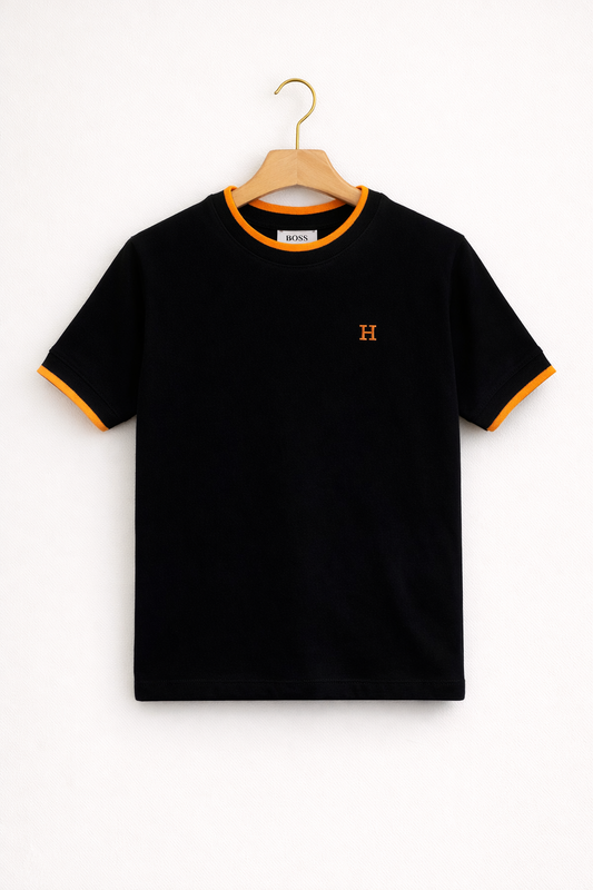 Hermes t-shirt zwart