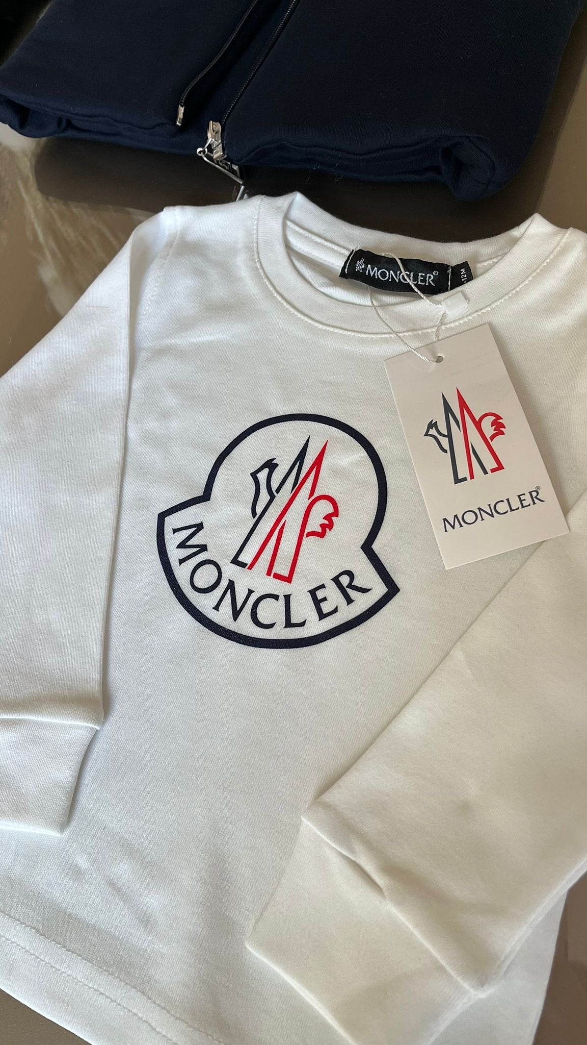 Moncler 3-delige set donkerblauw
