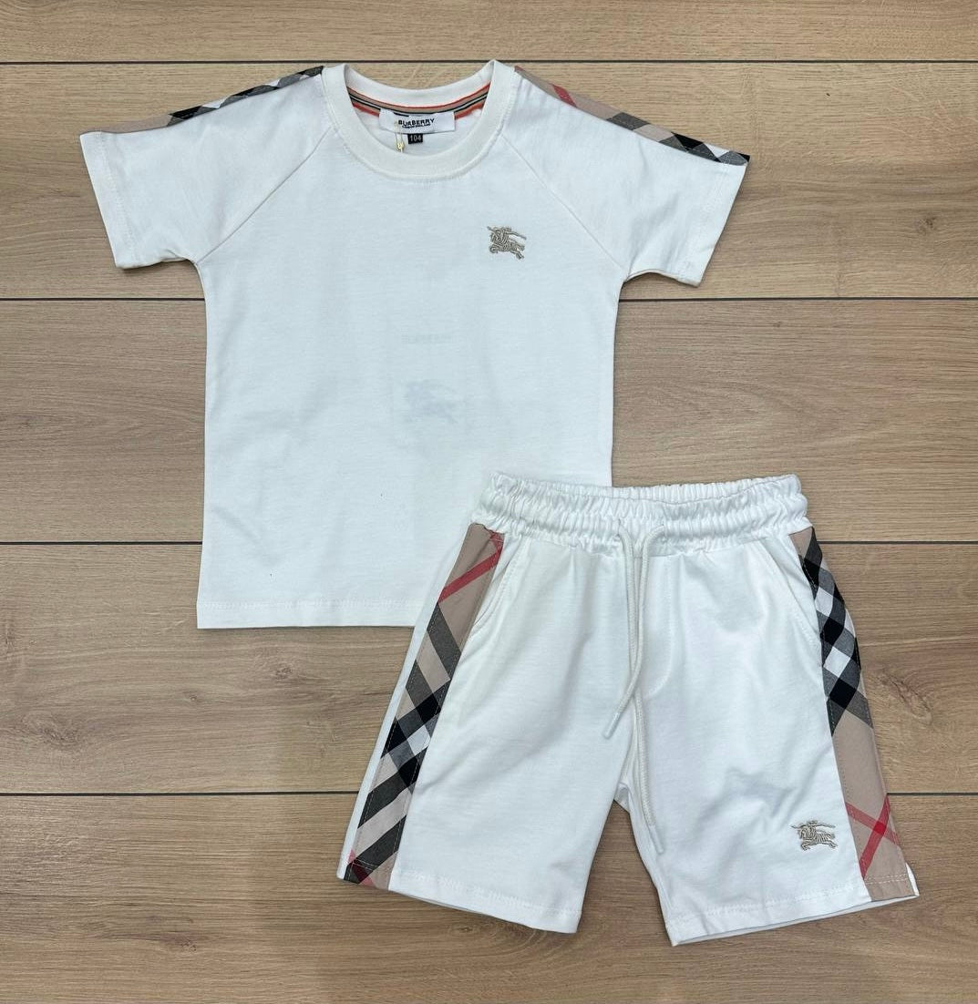 Burberry kids zomerset wit