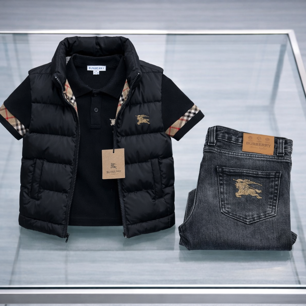 Burberry bodywarmer zwart
