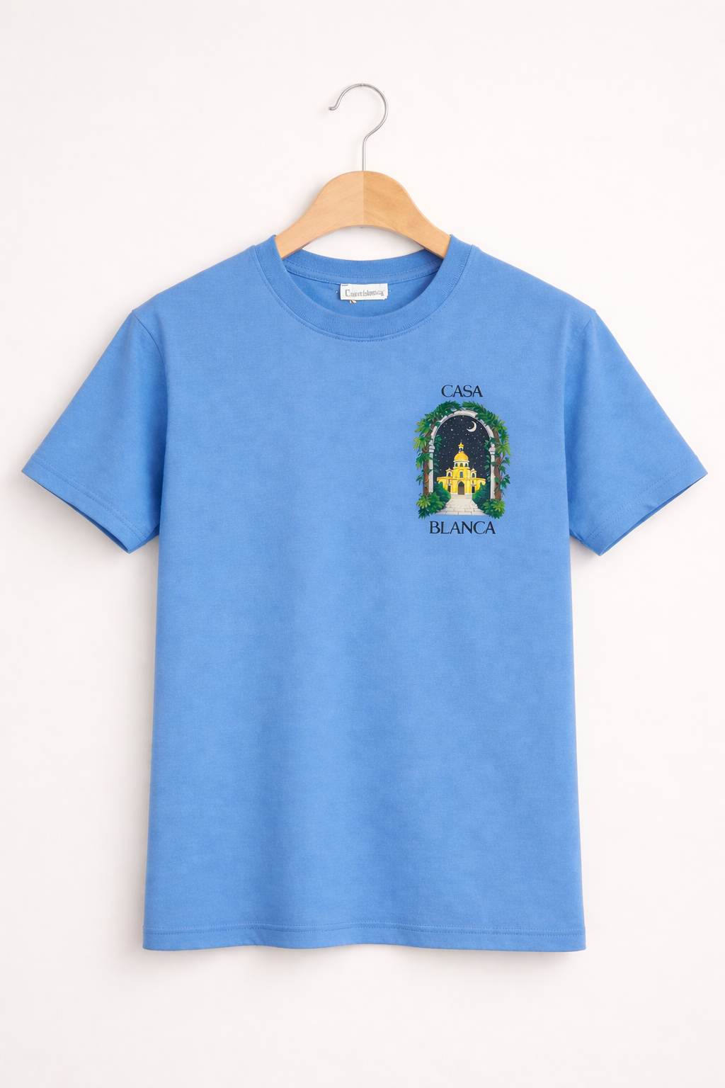 Casablanca t-shirt blauw