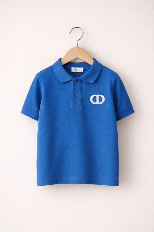 Dior polo blauw