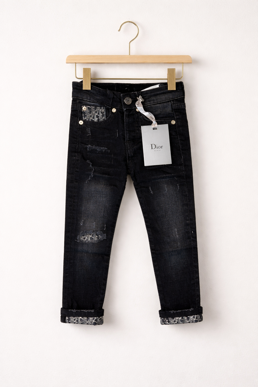 Dior spijkerbroek zwart