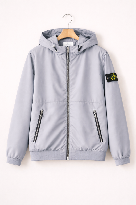Stoneisland jas heren grijs