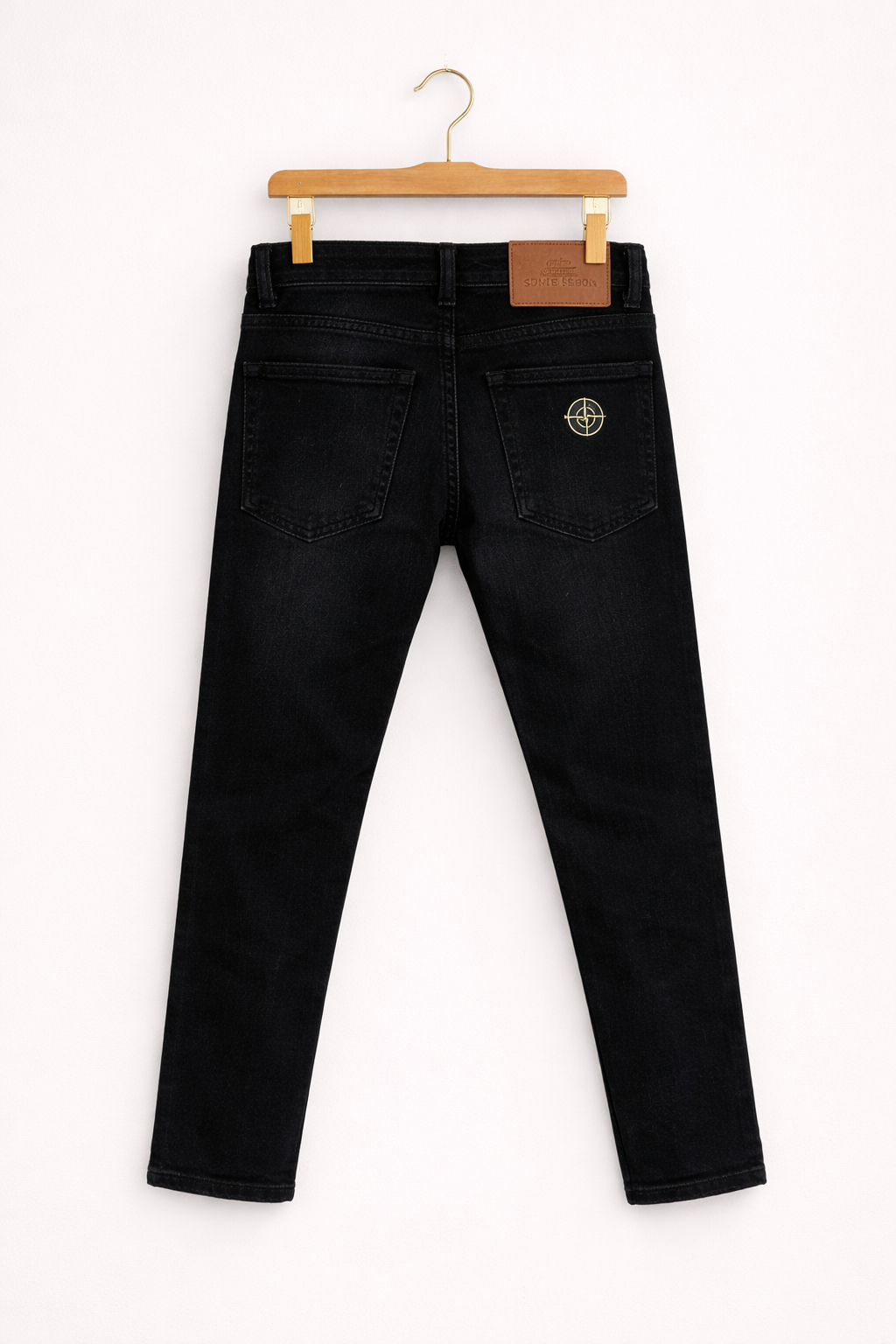 Stone Island spijkerbroek zwart/zwart