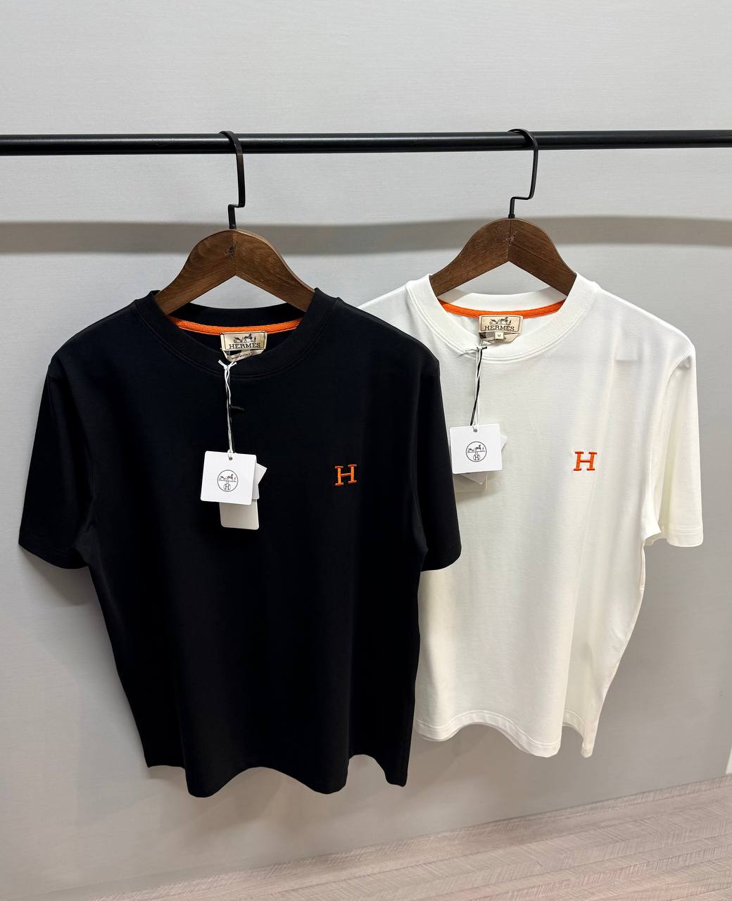 Hermes t-shirt heren zwart