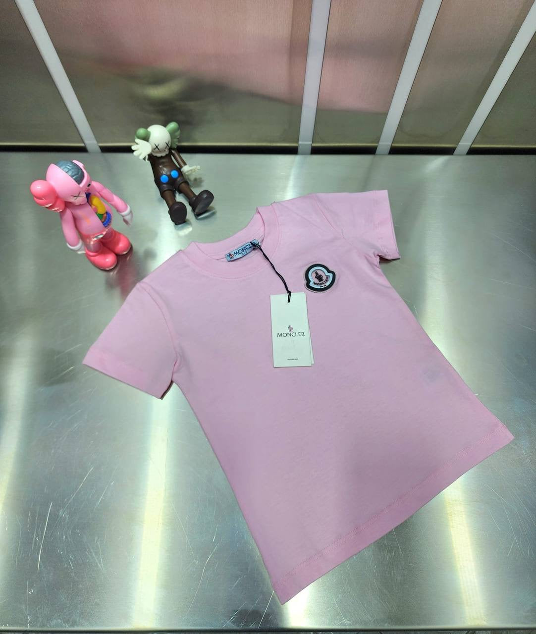 Moncler t-shirt roze