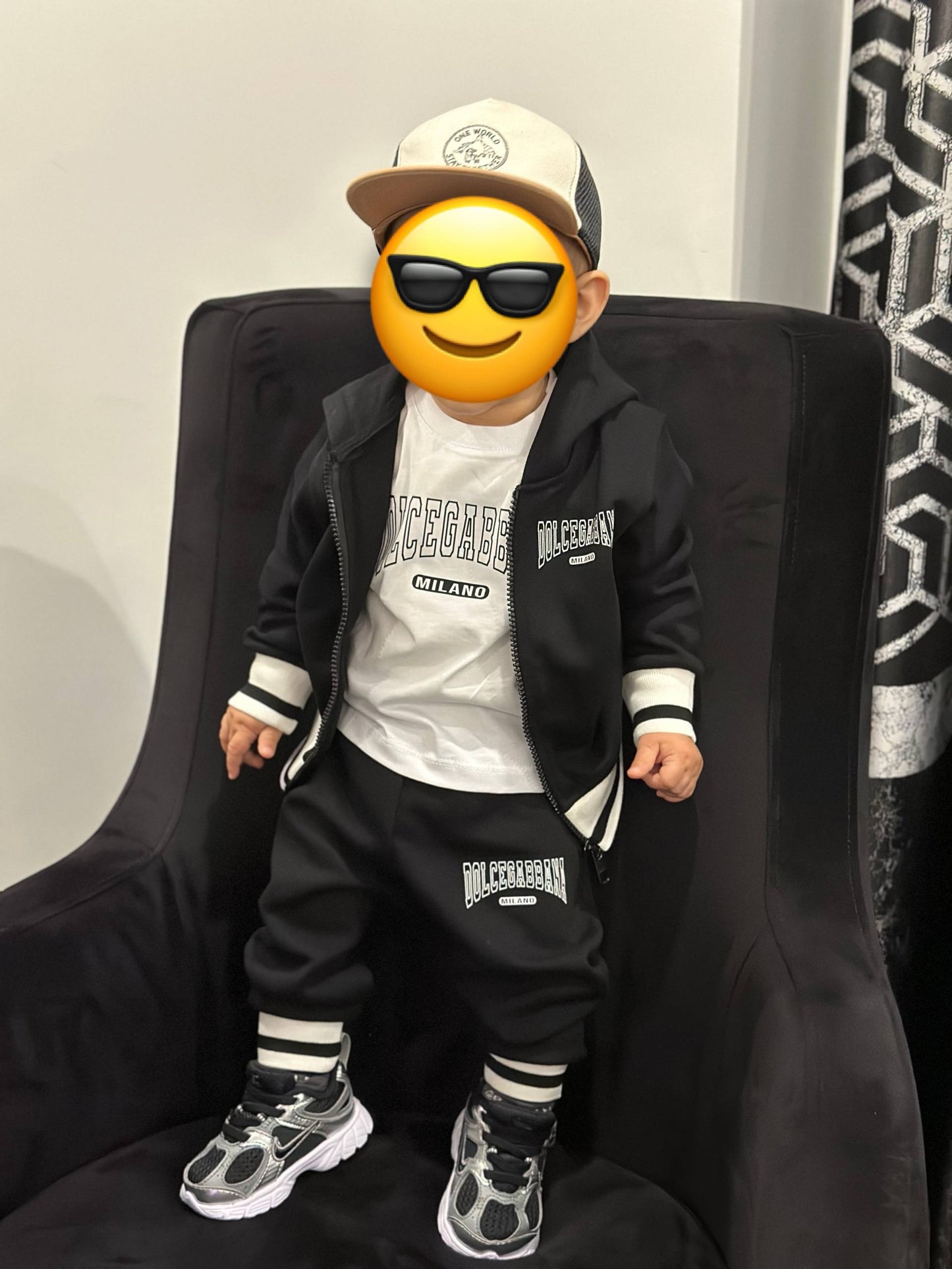 Dolce&Gabbana 3-delige set zwart