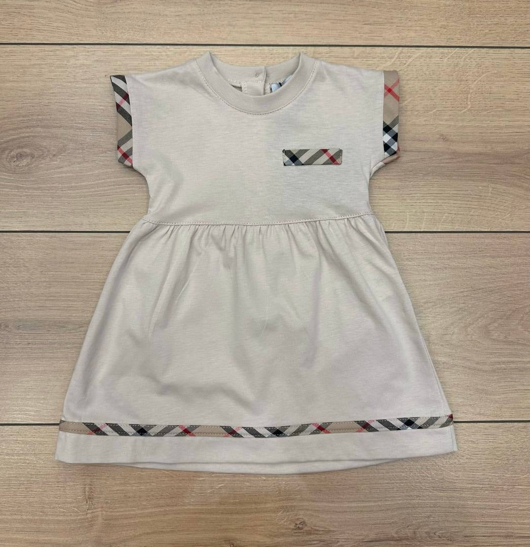 Burberry jurkje beige / broekje