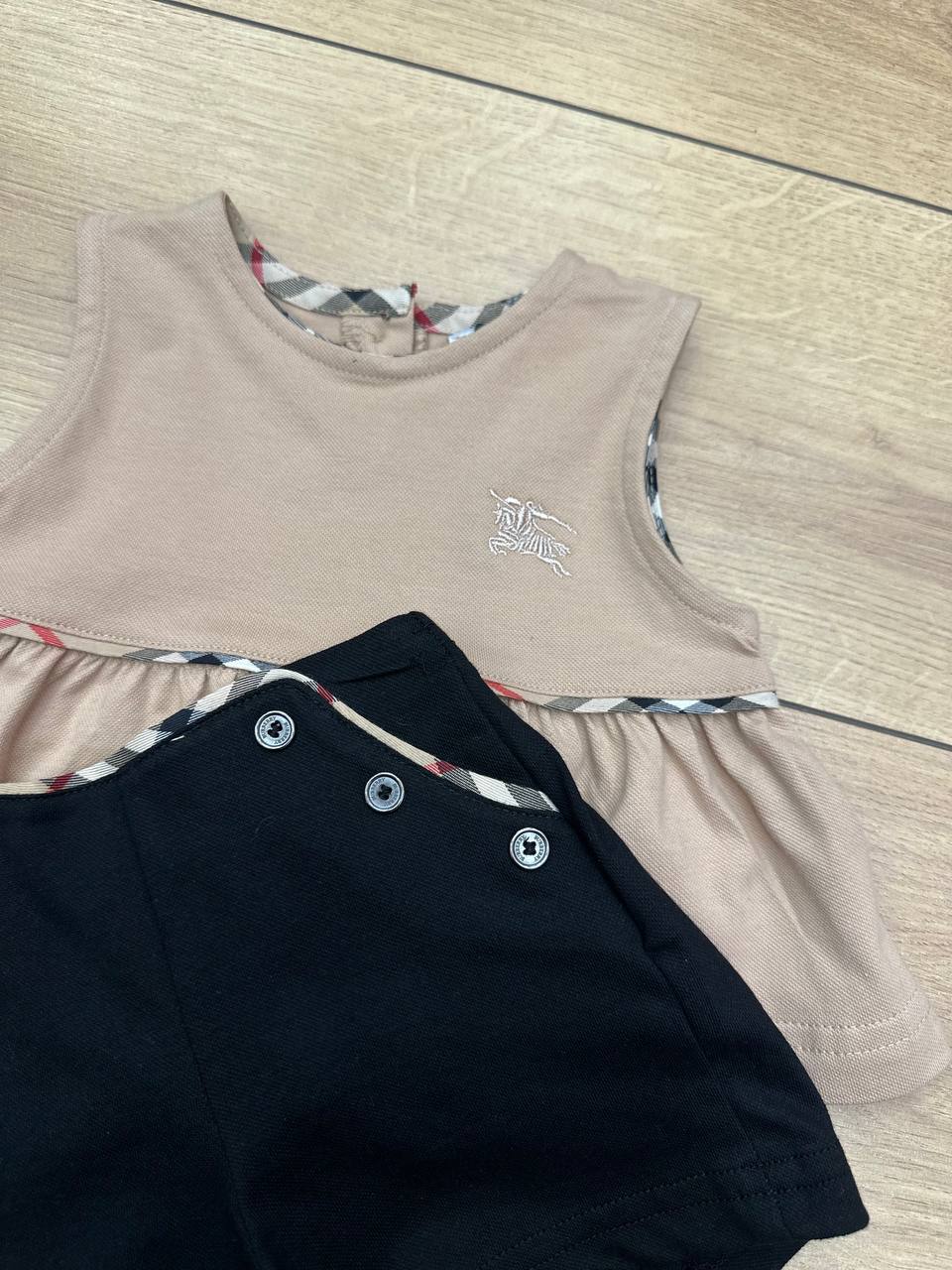 Burberry set beige / zwart