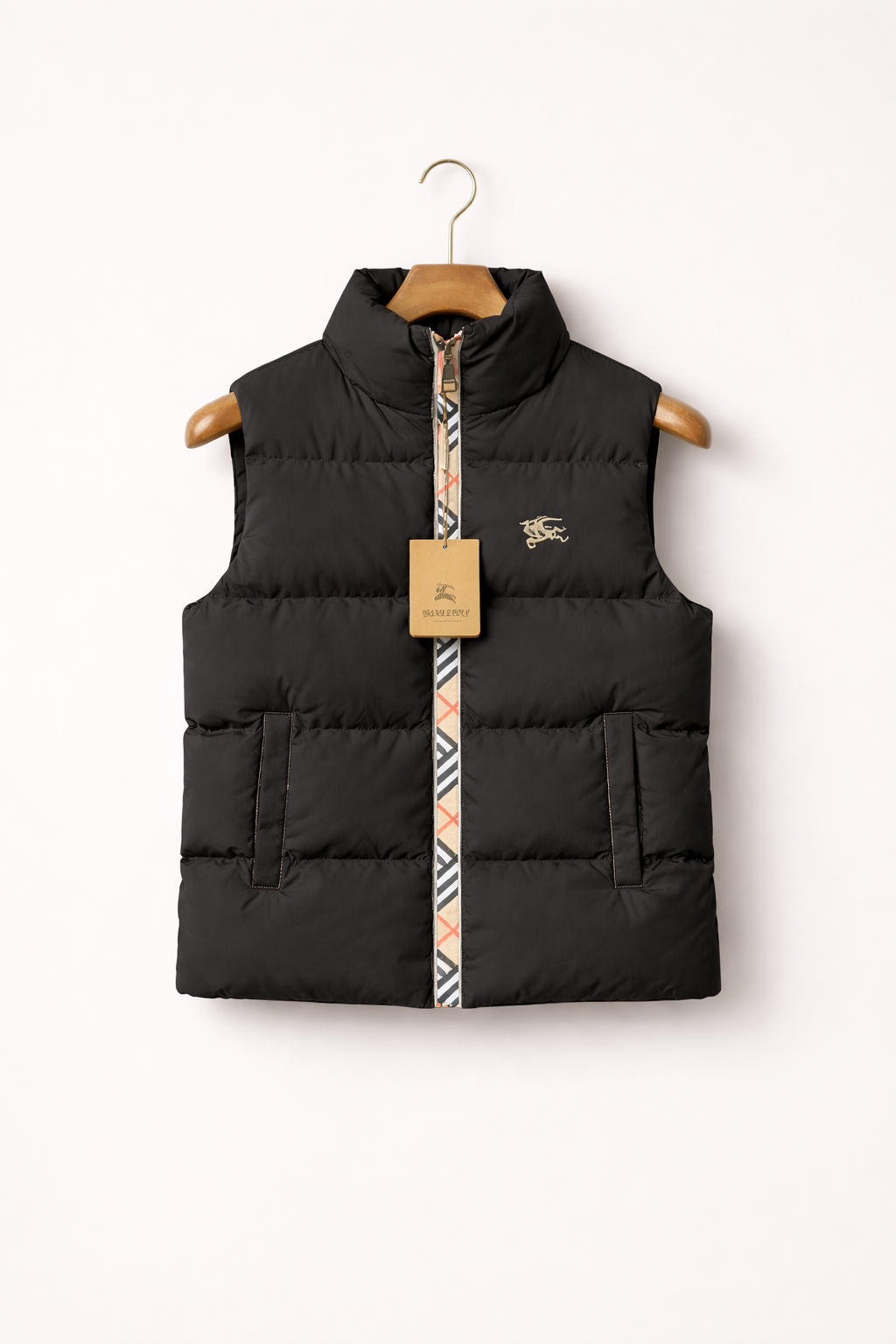 Burberry bodywarmer zwart