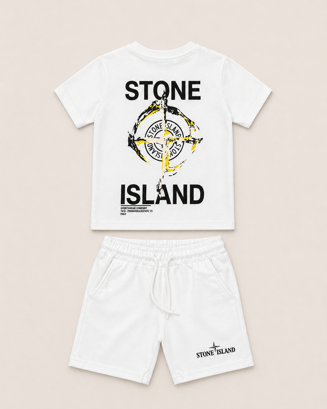 Stoneisland zomerset kids wit