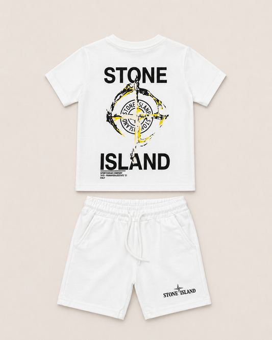 Stoneisland zomerset kids wit