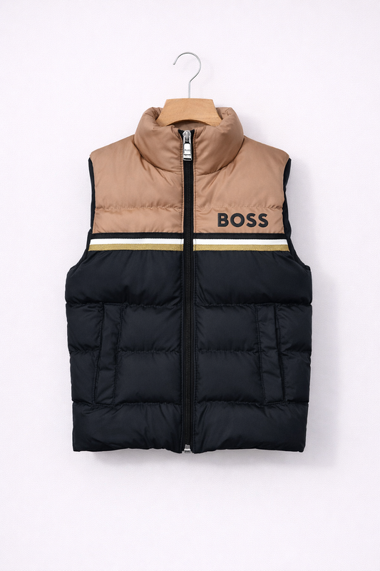 HUGOBOSS bodywarmer bruin/zwart