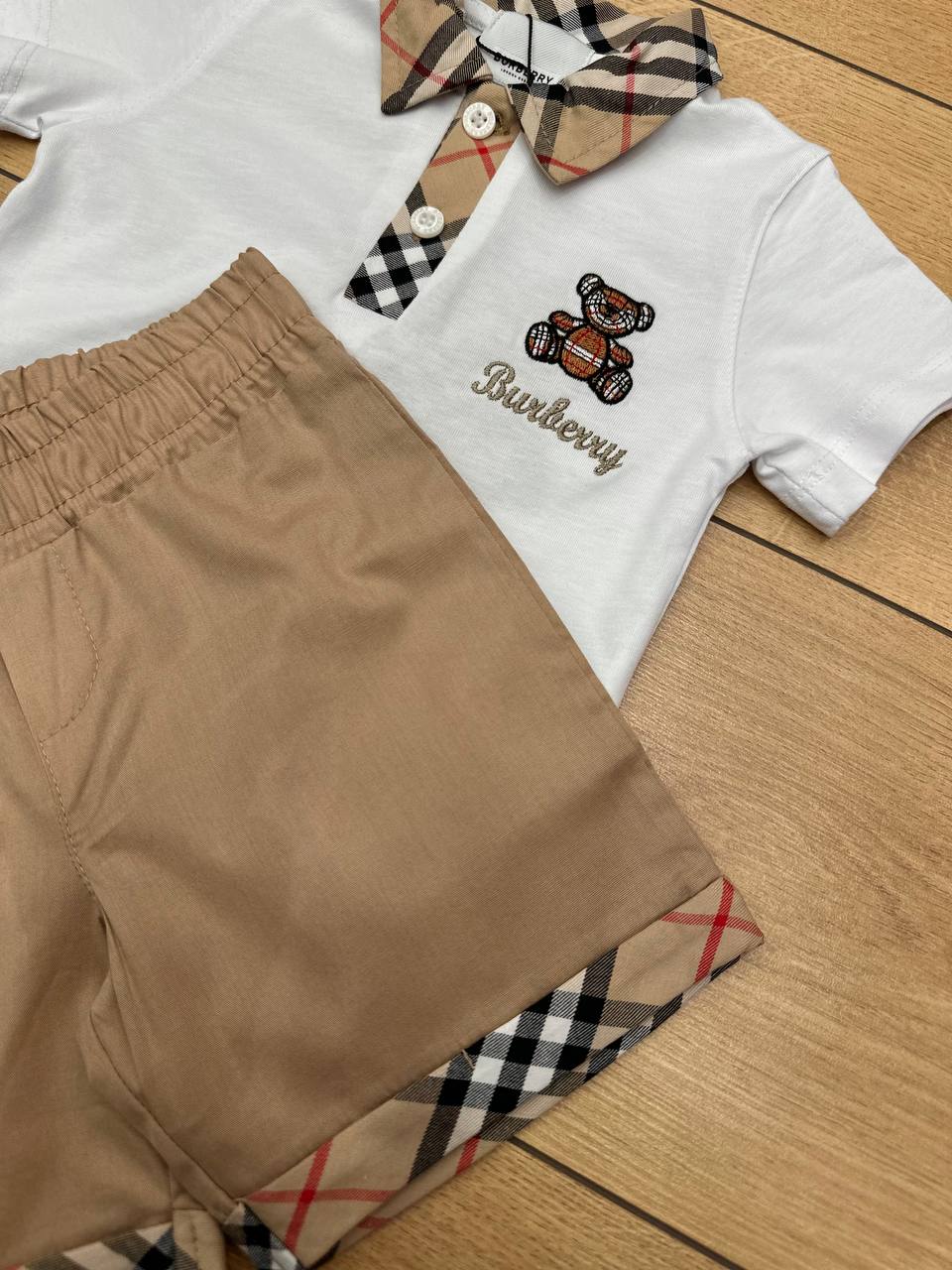 Burberry set beige / wit