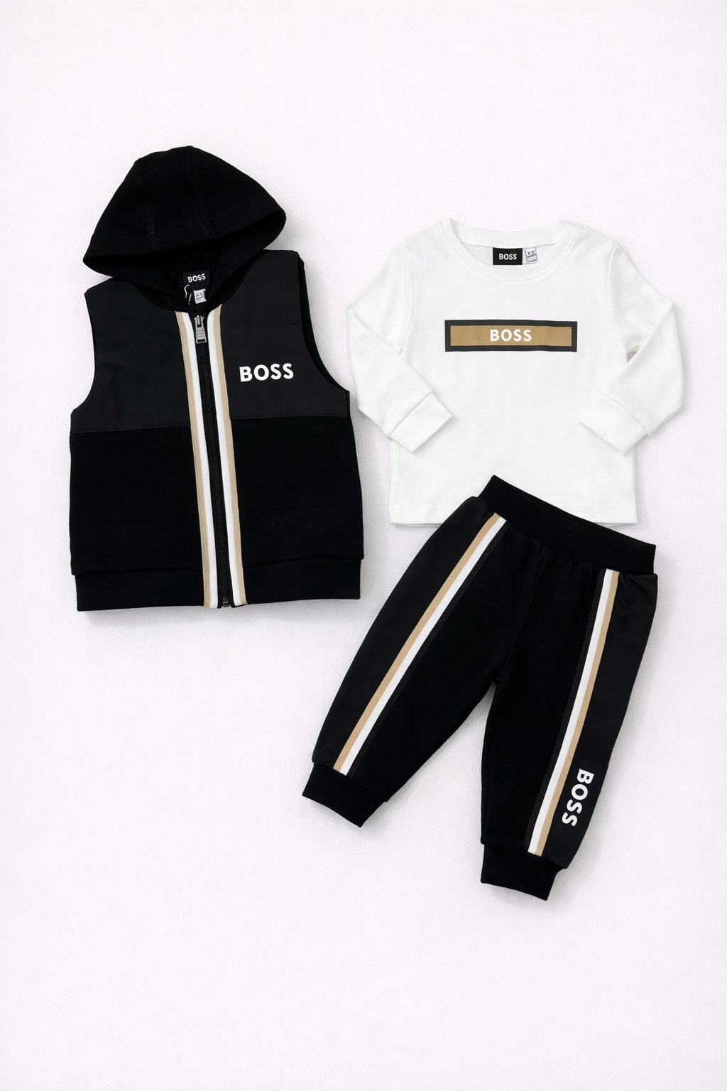 Hugo Boss 3-delige set zwart