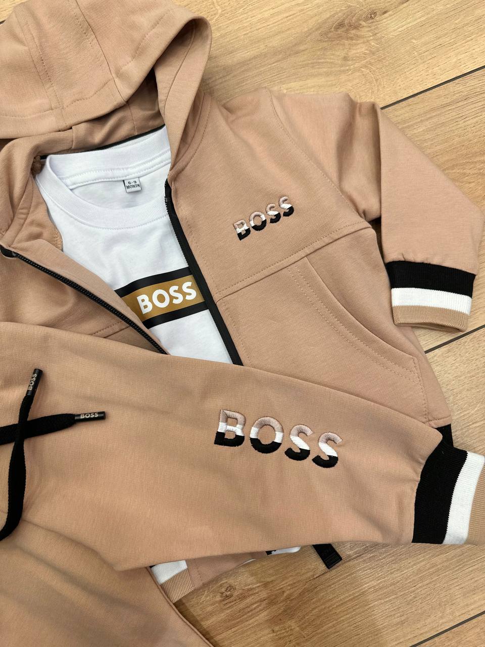 Hugo Boss 3-delige set beige