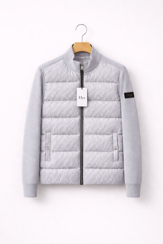 Dior Oblique jas volwassenen grijs