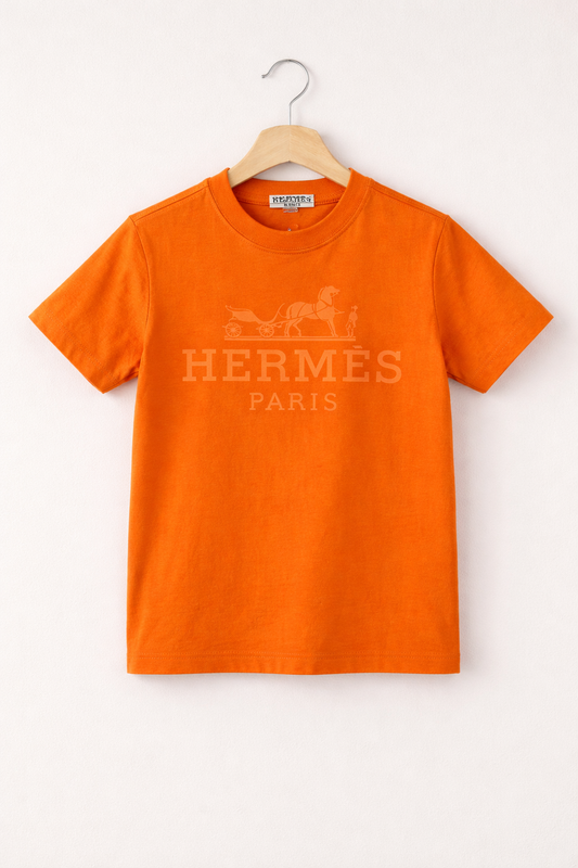 Hermes t-shirt oranje