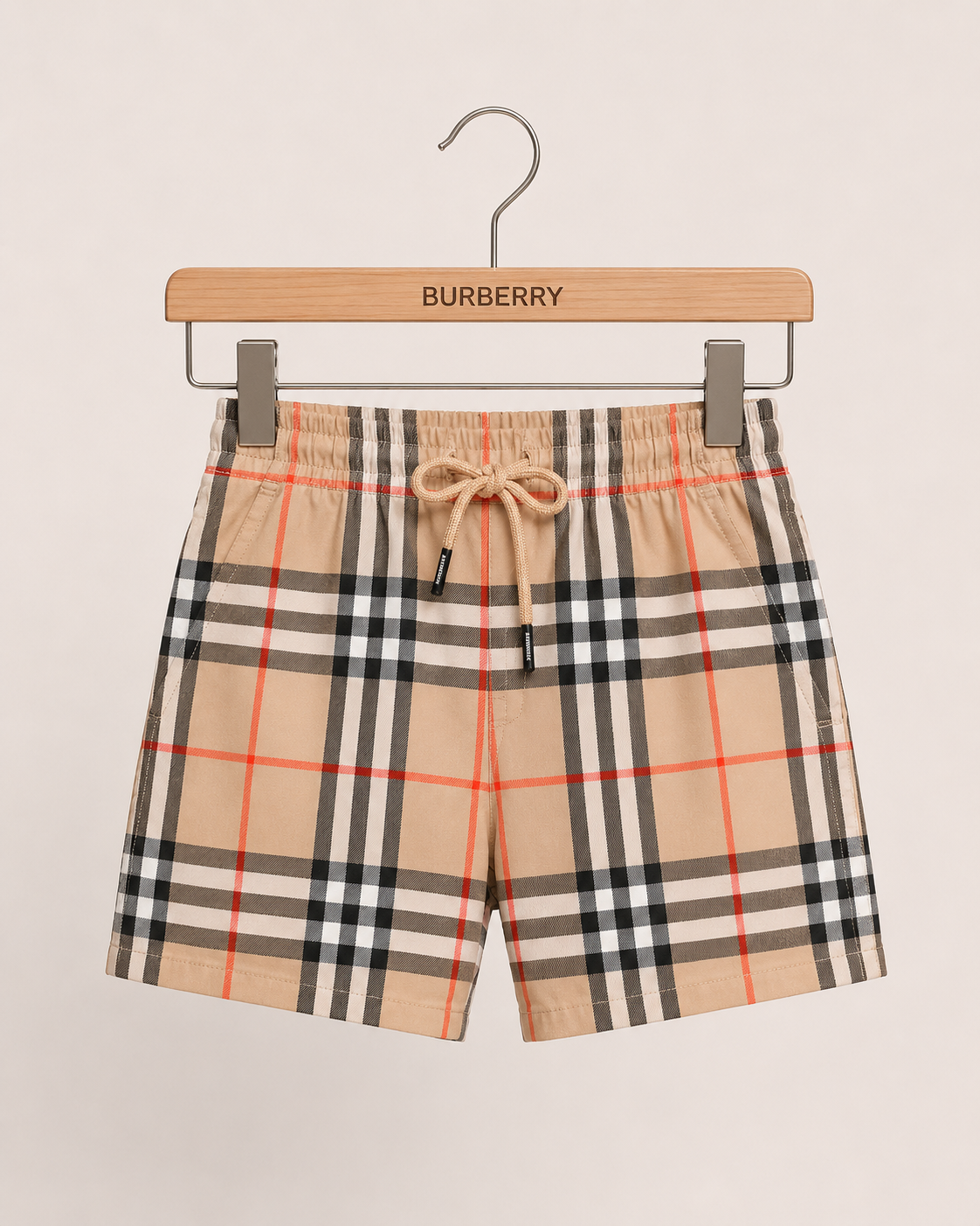 Burberry zwembroek kids beige