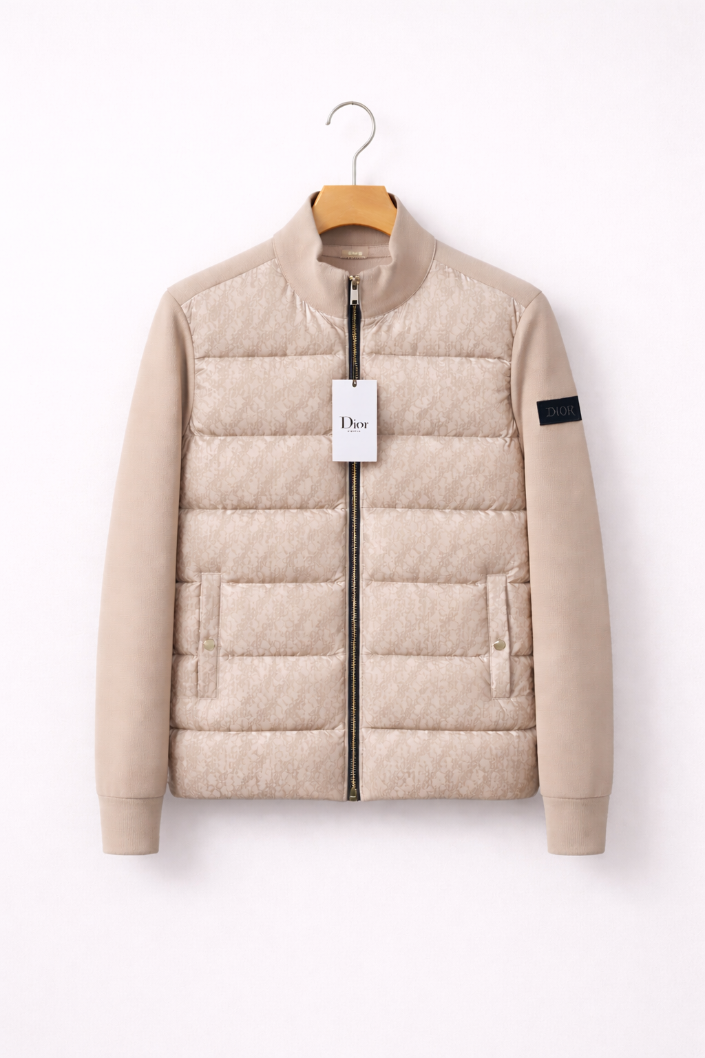 Dior Oblique jas volwassenen beige