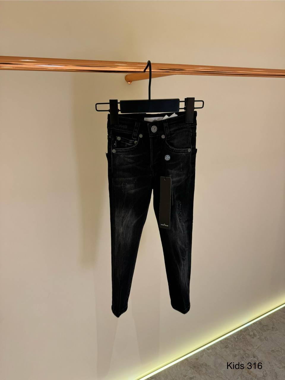 Stoneisland spijkerbroek zwart