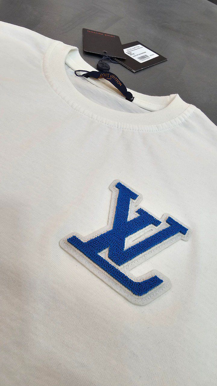 Louis Vuitton t-shirt logo wit