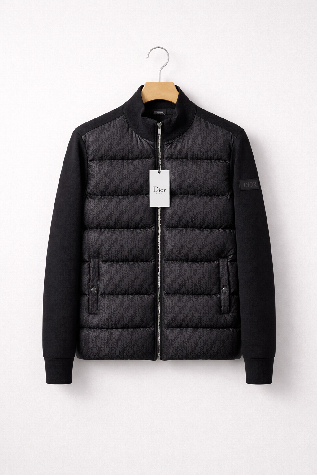 Dior Oblique jas volwassenen zwart