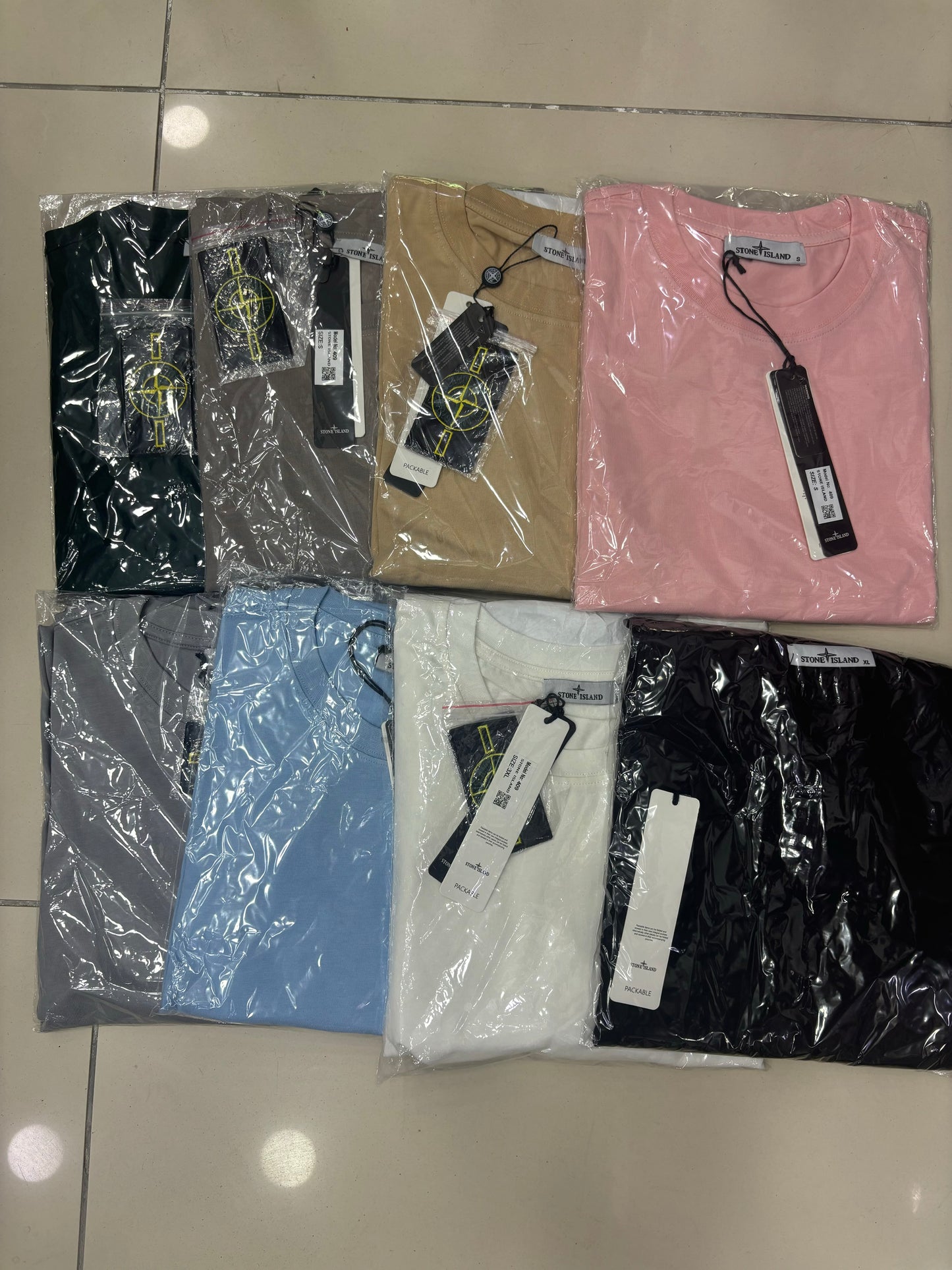 Stoneisland t-shirt roze