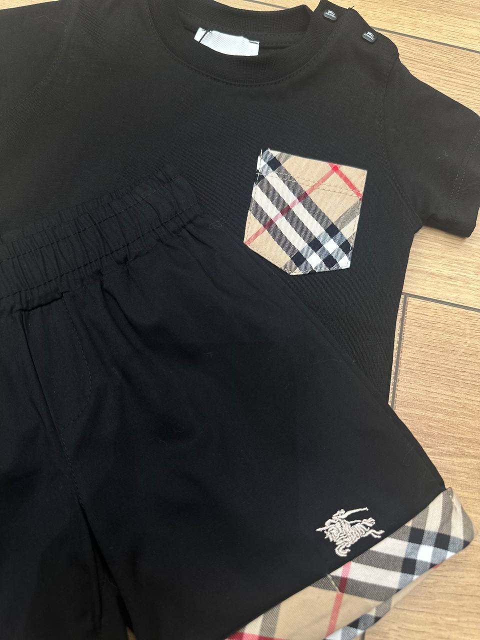 Burberry set zwart