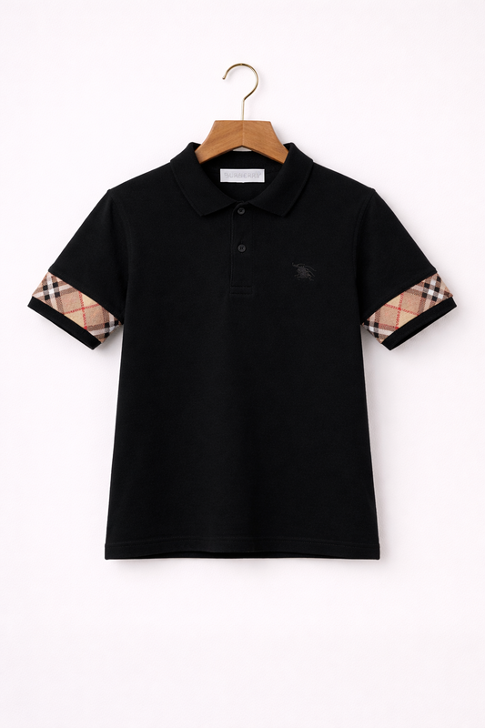 Burberry polo zwart