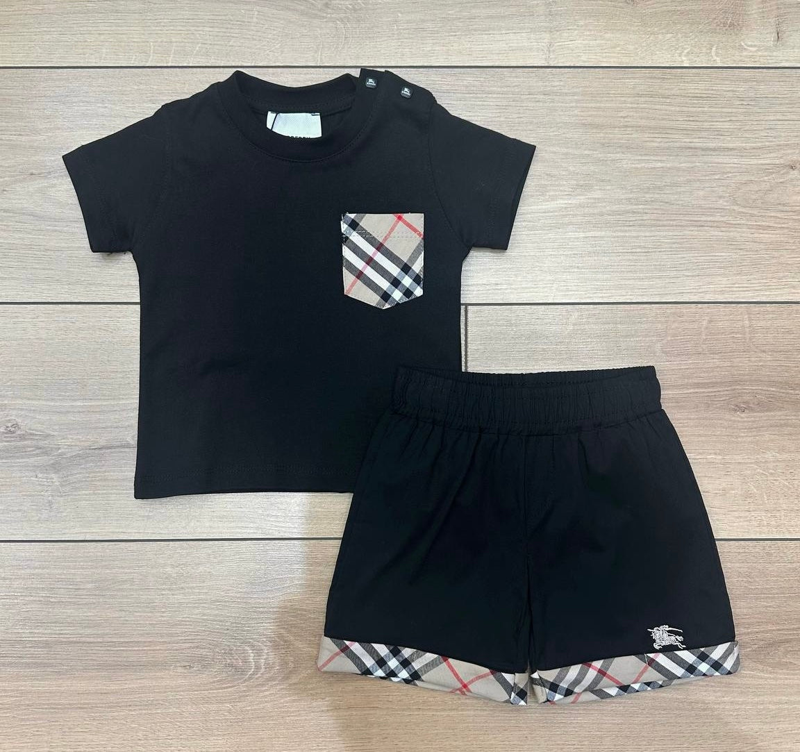 Burberry set zwart