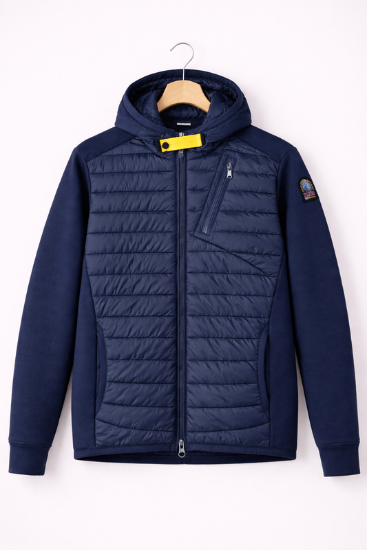 Parajumper zomerjas capuchon donkerblauw