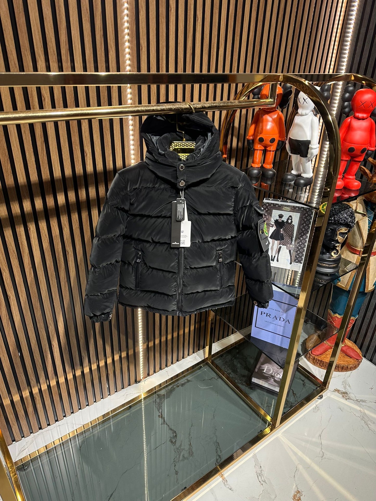 Stone Island winterjas zwart