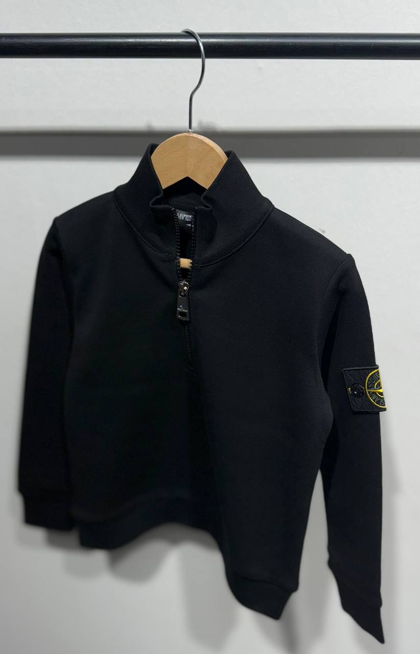 Stoneisland trui zwart met rits