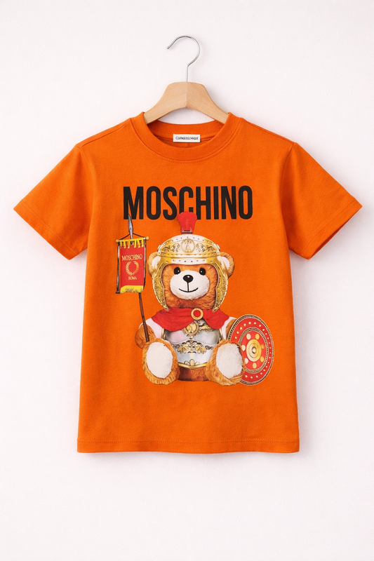 Moschino t-shirt oranje