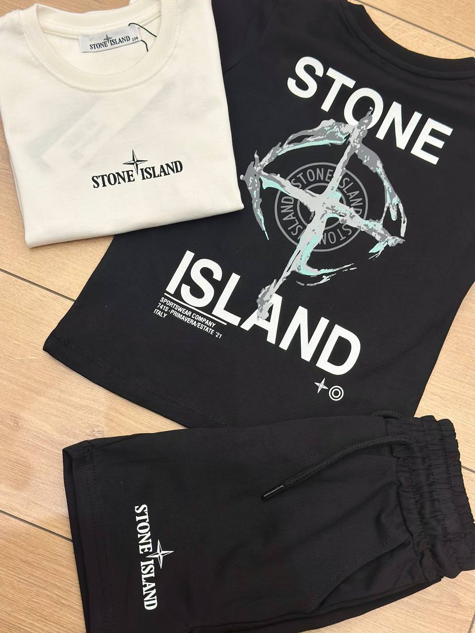 Stoneisland zomerset kids zwart
