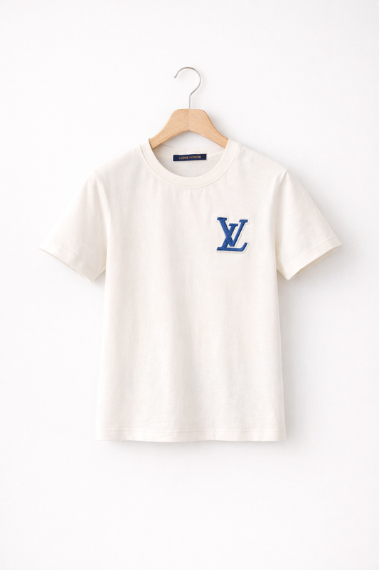 Louis Vuitton t-shirt logo wit