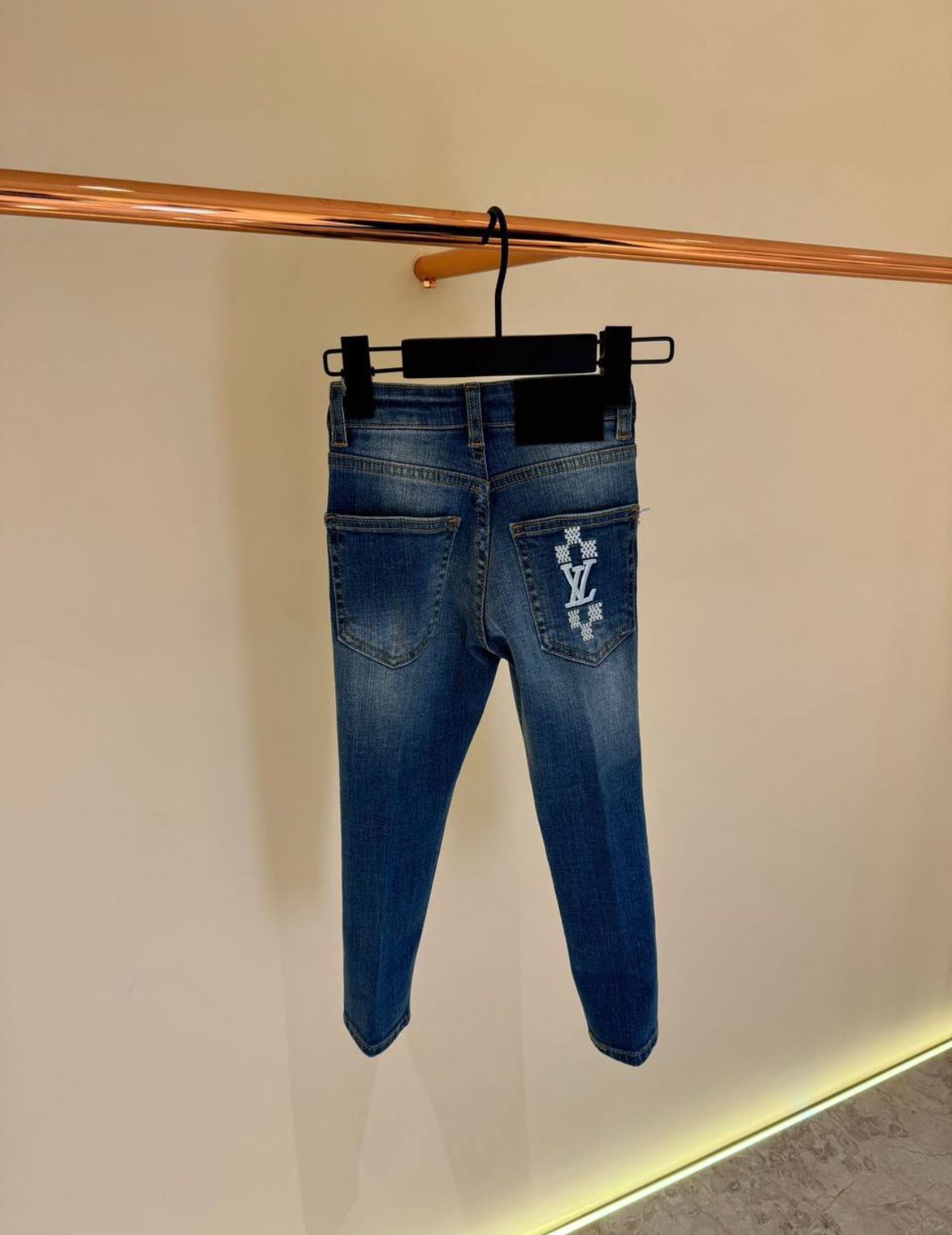 Louis Vuitton spijkerbroek blauw